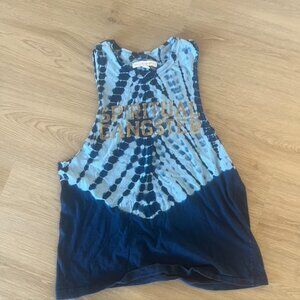 Spiritual Gangster‎ Varsity Tie Dye Tank Size M